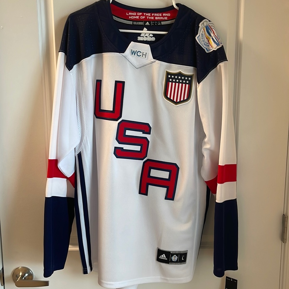 2016 Team USA World Cup of Hockey Jersey NWT Sz. Large